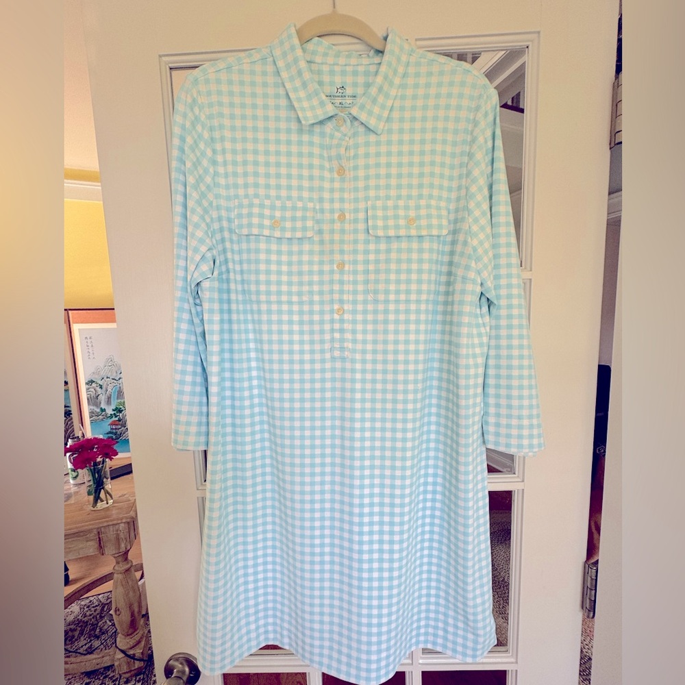 Southern Tide Shirtdress, XL